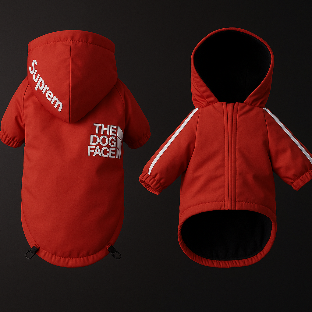 🐾 Veste Imperméable à Capuche pour Chien